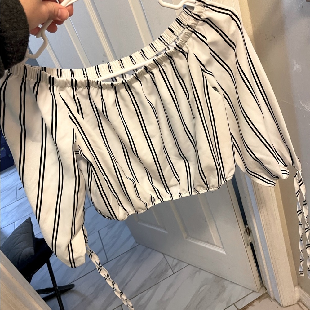Pin striped blouse